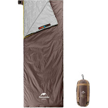 Спальник NATUREHIKE Summer LW180 NH21MSD09 15°C XL Brown (6927595777985-L)