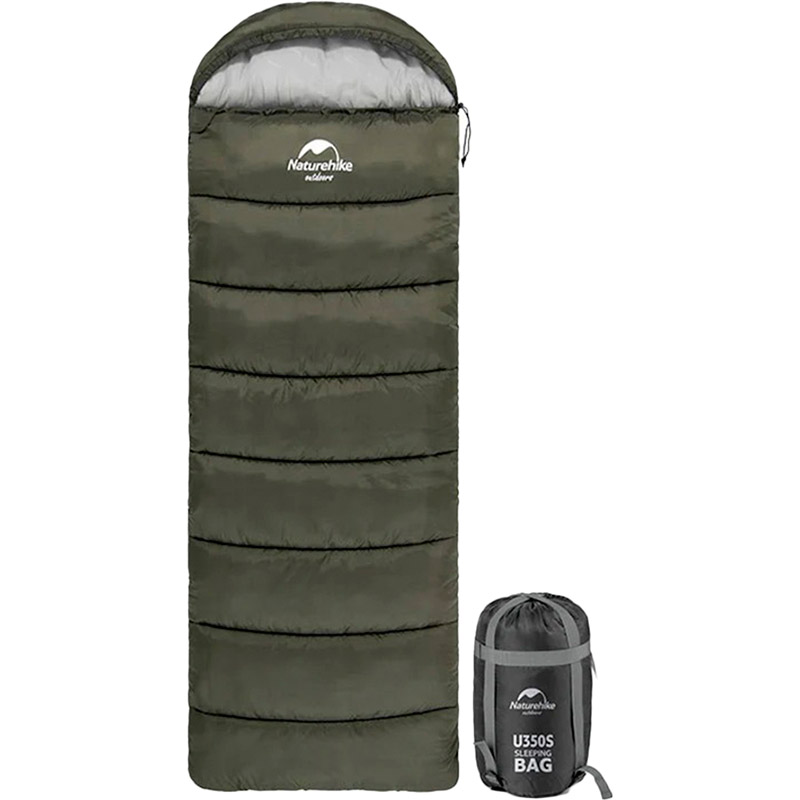 Спальник NATUREHIKE U150 NH20MSD07 11°C Green (6927595764398-L)