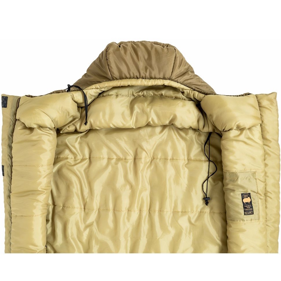 Спальник TURBAT Vogen Winter khaki/mustard 185 см (012.005.0328) Температура комфорту -7