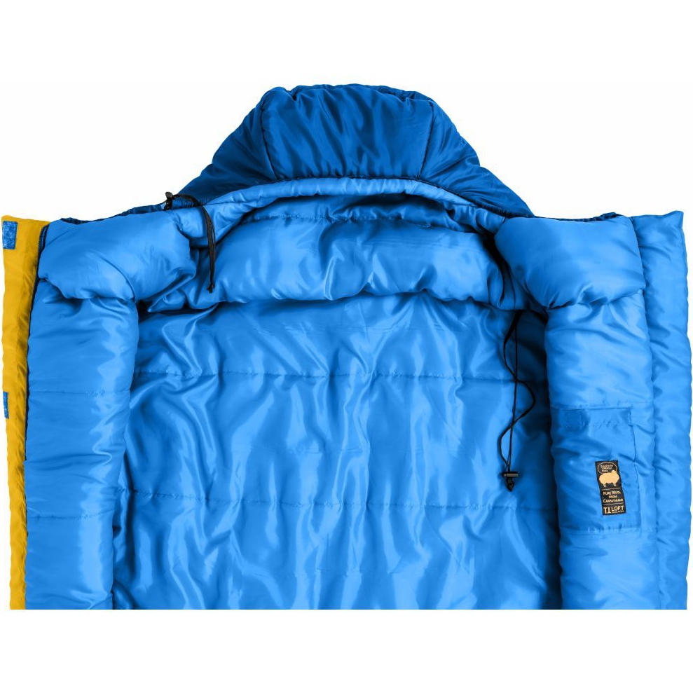 Спальник TURBAT Vogen Winter blue/yellow 195 см (012.005.0334) Температура комфорта -7