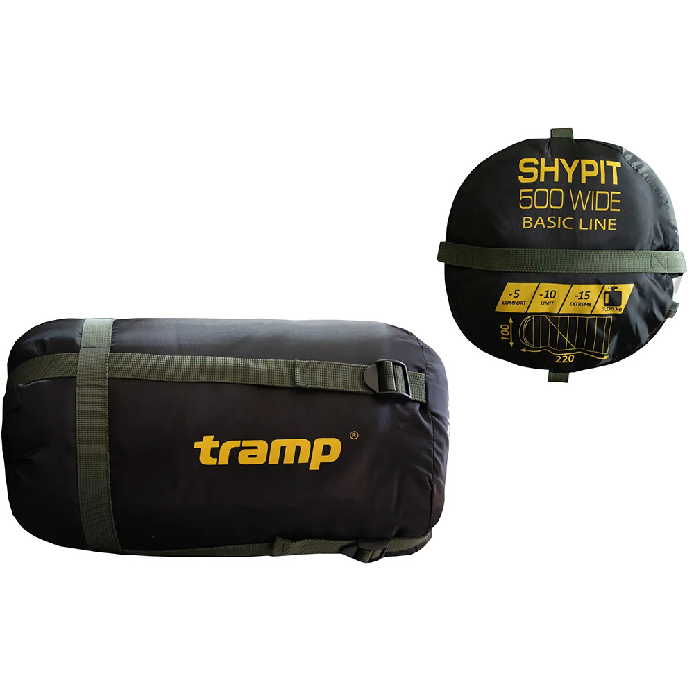 Огляд Спальник TRAMP Shypit 500XL Left Olive (UTRS-062L-L)