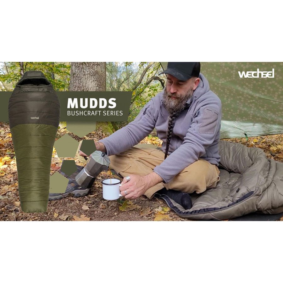 Зображення Спальник WECHSEL Спальний мішок Mudds Winter -5° L TL Olive/Mud Green (232053)