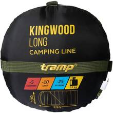Спальник TRAMP Kingwood Long Olive/Grey L (UTRS-053L-L)