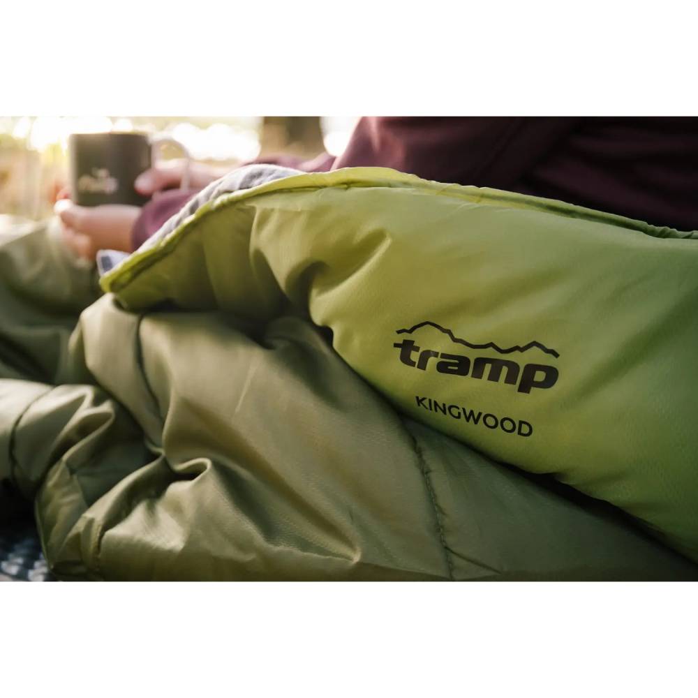 Зображення Спальник TRAMP Kingwood Long Olive/Grey L (UTRS-053L-L)