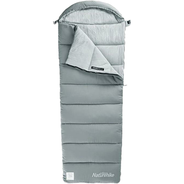 Спальник NATUREHIKE M400 NH20MSD02 Left Gray (6927595776049)