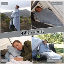 Спальний мішок-подушка NATUREHIKE grey (CNK2300SD022)