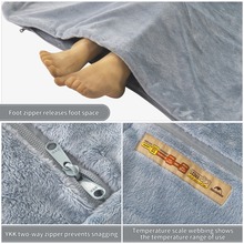 Спальний мішок-подушка NATUREHIKE grey (CNK2300SD022)