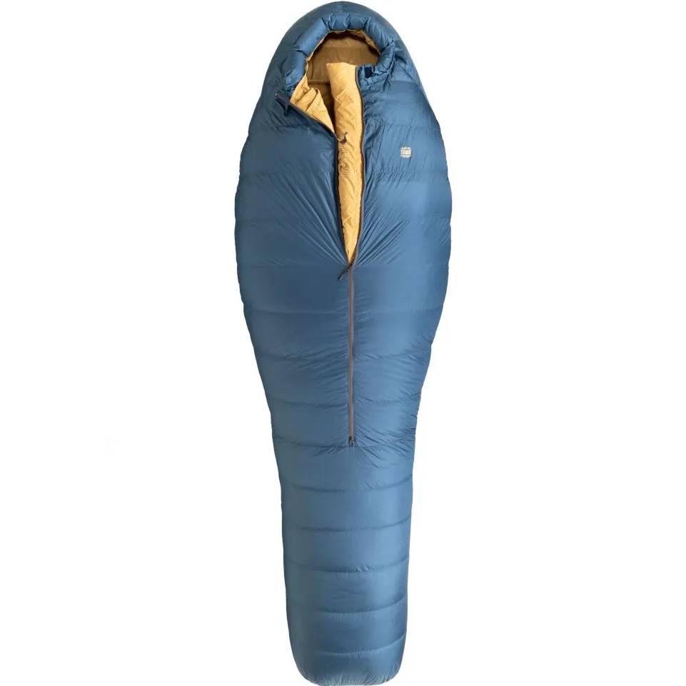Спальник TURBAT KUK 500 185см Blue/Orange (012.005.0365) Молния центральная
