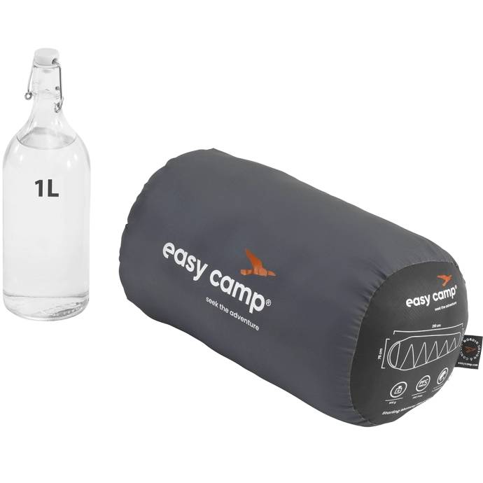 Спальник EASY CAMP Starling Mummy Black (240201) Тип кокон