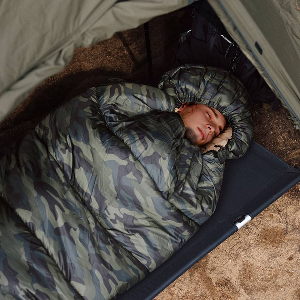 Покупка Спальник NATUREHIKE M320 Green Camouflage (CNK2350WS023)