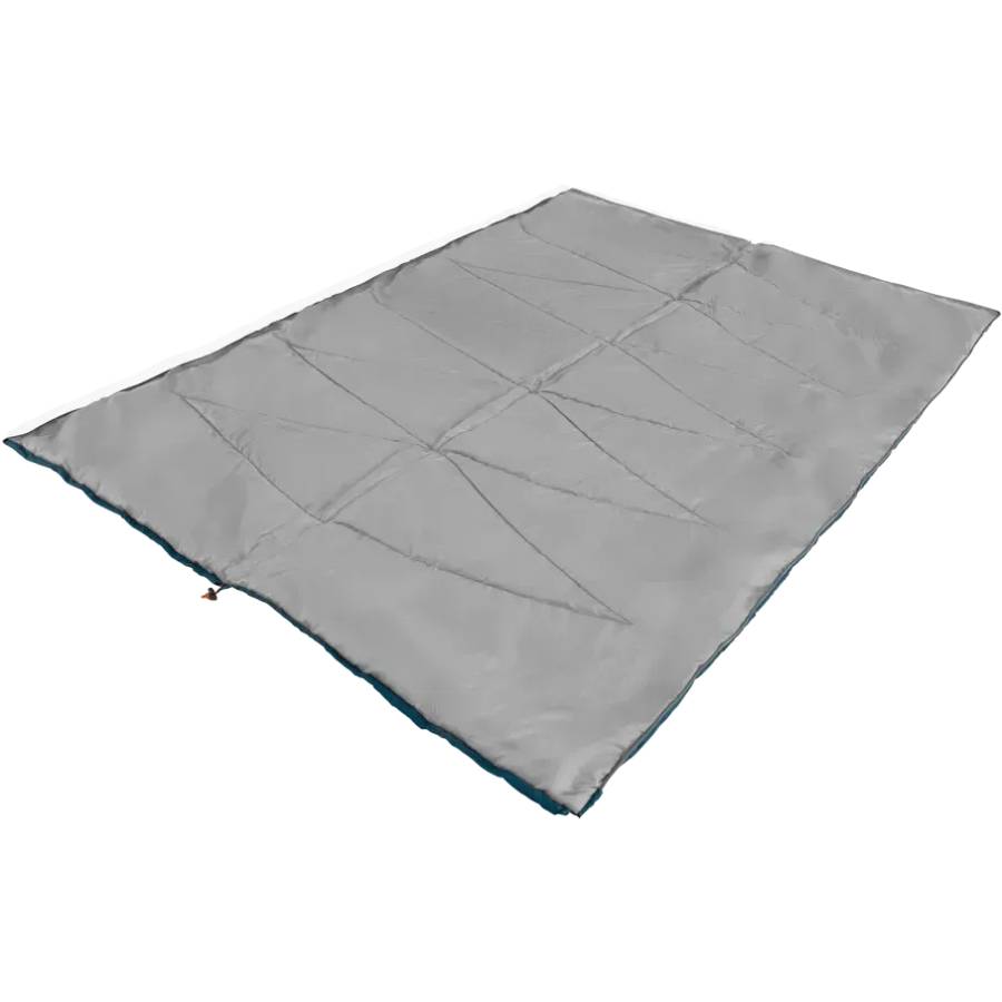 Спальник EASY CAMP Starling Square Blue (240199) Блискавка права