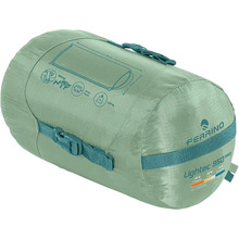 Спальный мешок FERRINO Lightec SSQ 950 +5°C Green Left (86652QVVS)