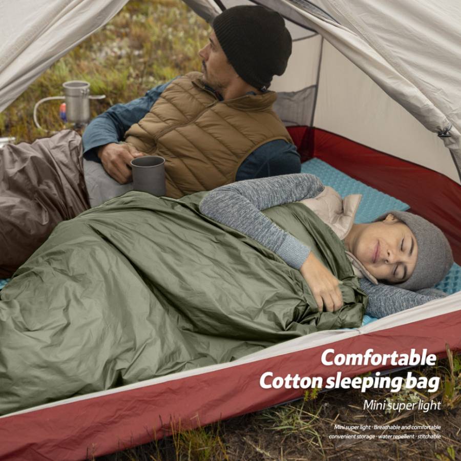 Спальник NATUREHIKE LW180 Mini NH21MSD04 Green (6975641884347) Температурні режими (мін/комфорт/макс) -3/+8
