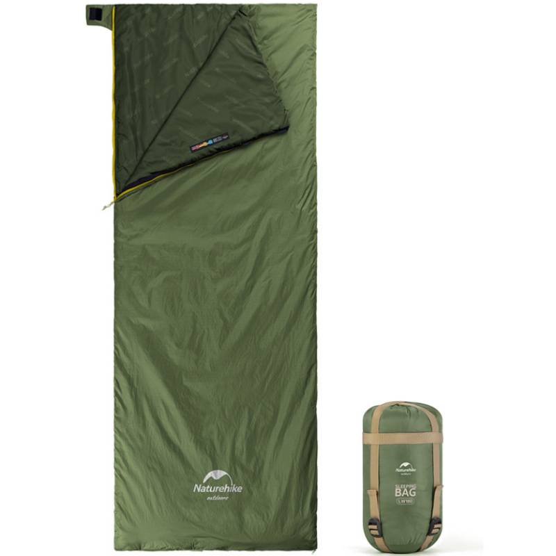 Спальник NATUREHIKE LW180 Mini NH21MSD04 Green (6975641884354) Спальник NATUREHIKE LW180 Mini NH21MSD04 Green (6975641884354)