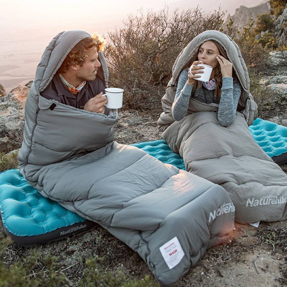 В Украине Спальник NATUREHIKE M300 CNK2350WS023 Gray (6927595775974)