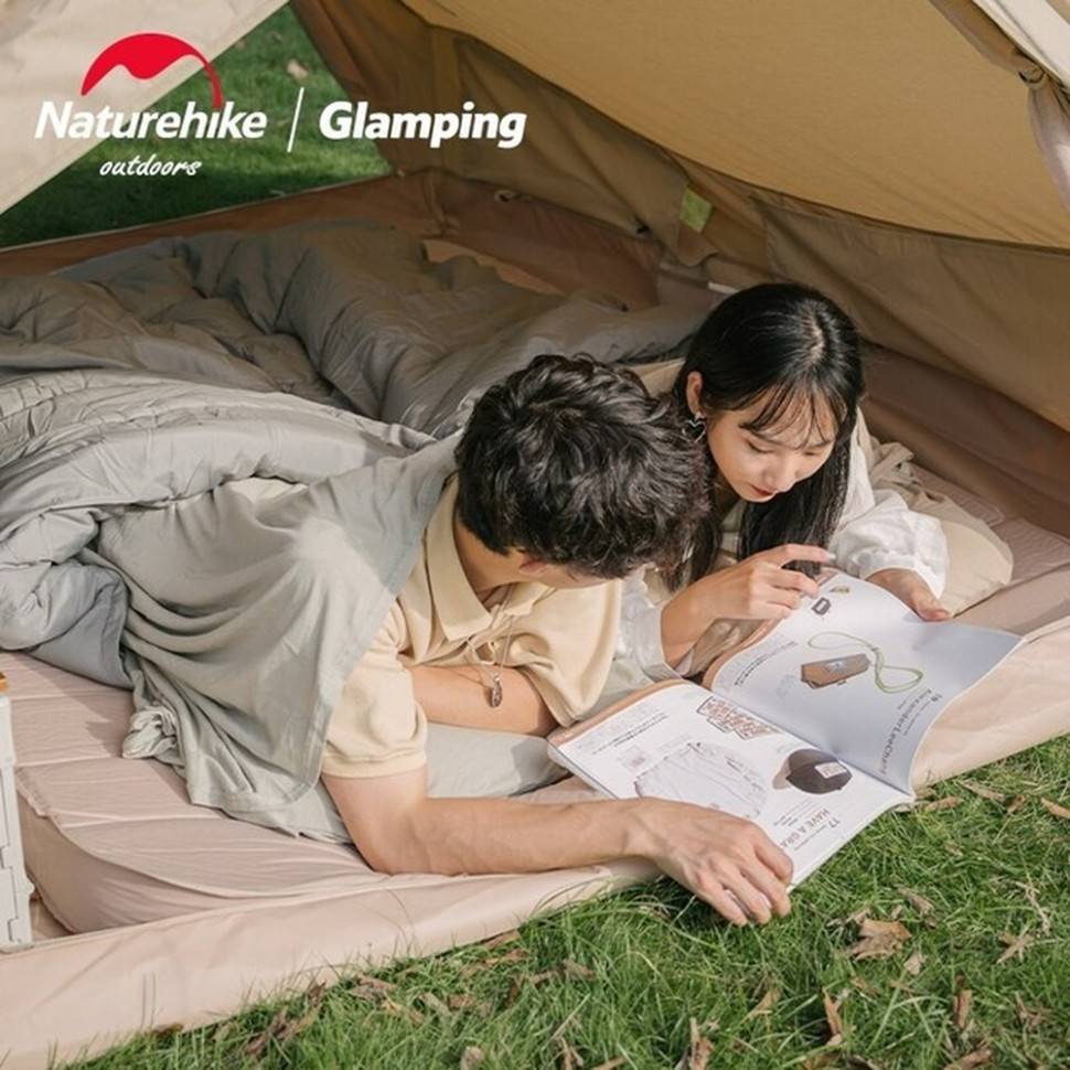 Вкладиш у спальний мішок NATUREHIKE NH15S012-D Green (6927595796795) Зовнішній матеріал Бавовна