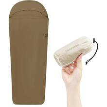 Вкладыш в спальный мешок NATUREHIKE CNH22SD016 Brown (6975641883647)