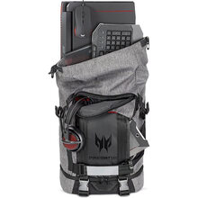 Рюкзак для ноутбук ACER PREDATOR GAMING ROLLTOP BACKPACK PBG6A0 GRAYBLACK (NP.BAG1A.255)