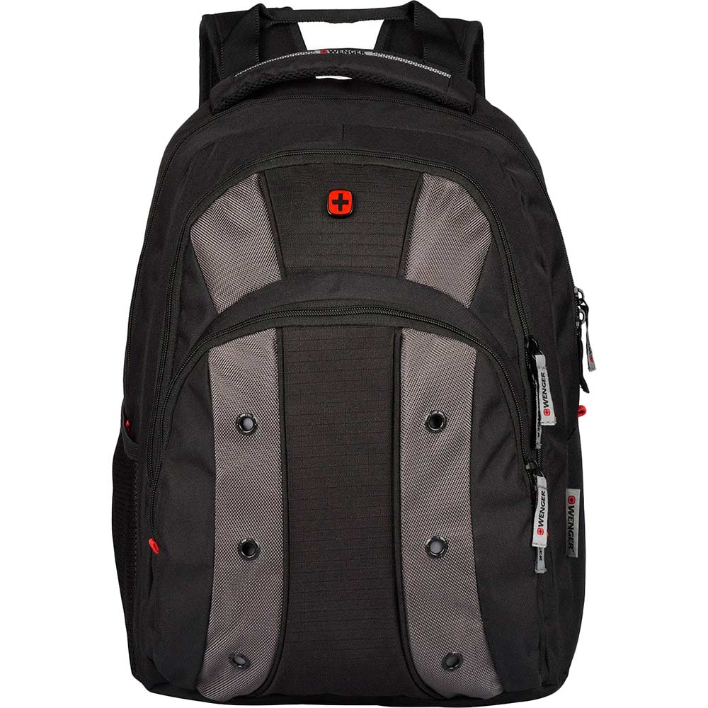 

Рюкзак Wenger Upload 16" Black/Gray (604431), Upload 16", чёрно-серый (604431)