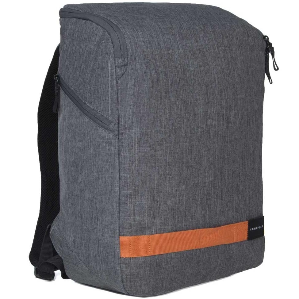 Зовнішній вигляд Рюкзак CRUMPLER Shuttle Delight Cube Backpack сірий (SDCBP15-001)