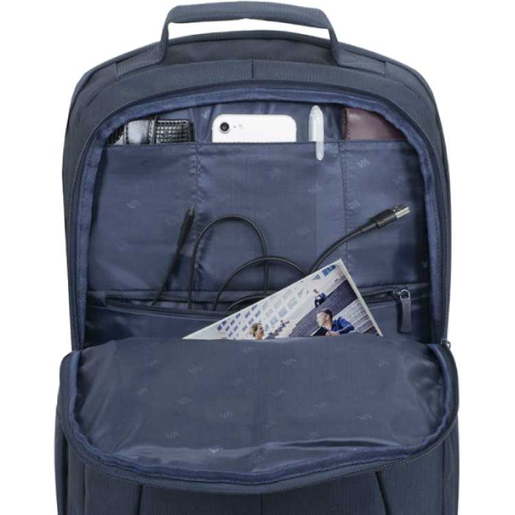 Покупка Рюкзак RIVACASE Tegel 17.3" Dark blue (8460)