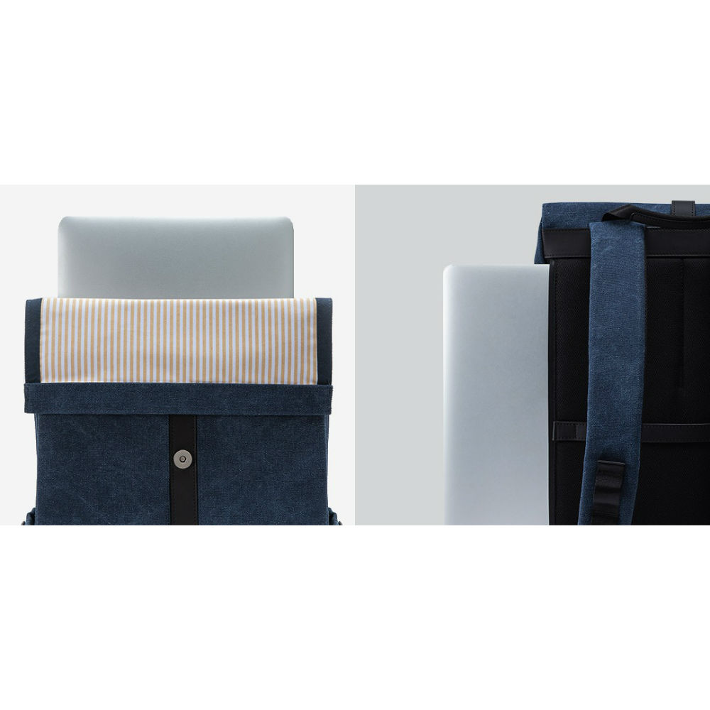 Рюкзак XIAOMI RunMi 90 Grinder Oxford Backpack Dark Blue (Ф03821) Матеріал поліестер