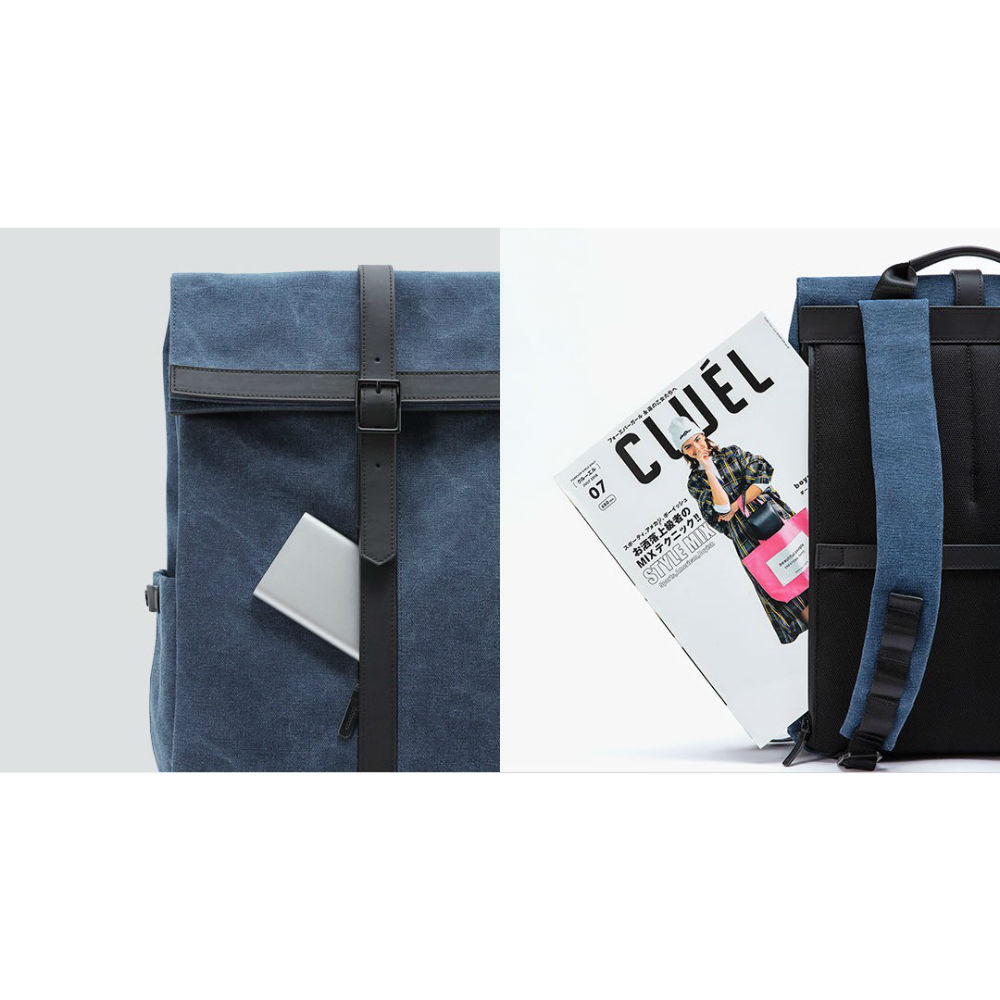 Рюкзак XIAOMI RunMi 90 Grinder Oxford Backpack Dark Blue (Ф03821) Кількість відділень 1