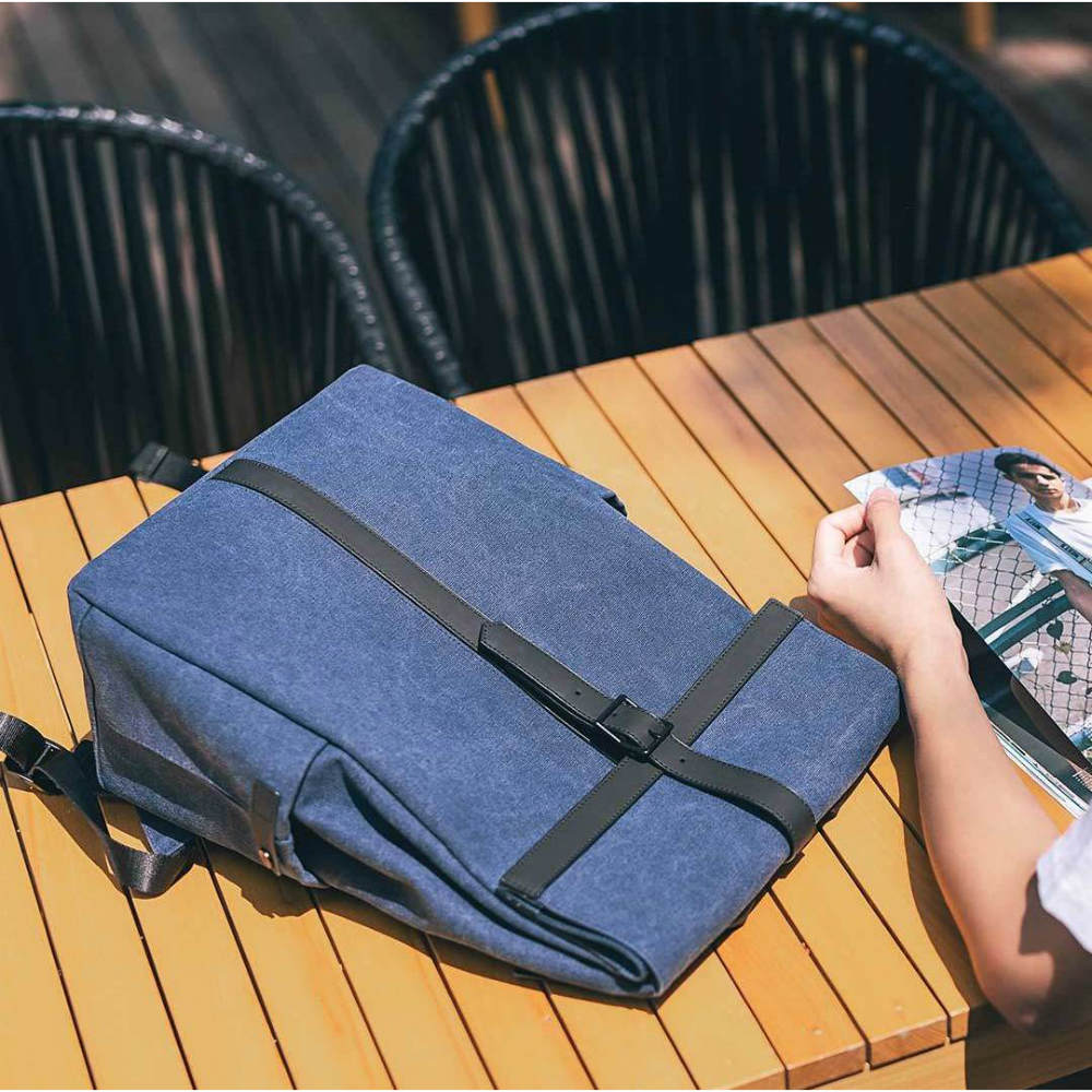 Фото Рюкзак XIAOMI RunMi 90 Grinder Oxford Backpack Dark Blue (Ф03821)