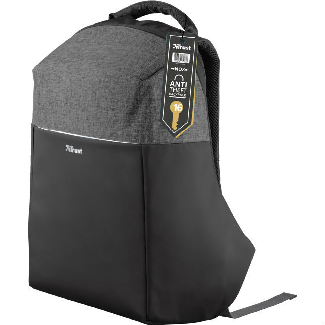 Фото Рюкзак TRUST Nox Anti-theft backpack for 16" laptops (23083)