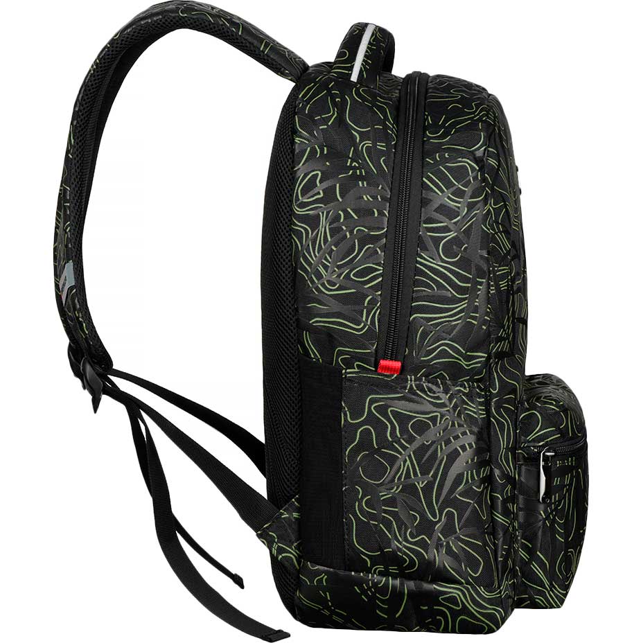 Рюкзак WENGER Colleague 16" Black Fern Print (606466) Материал полиэстер