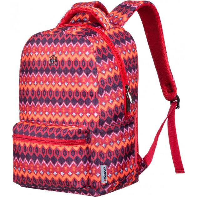 Рюкзак WENGER Colleague 16" Red Native Print (606471) Матеріал поліестер