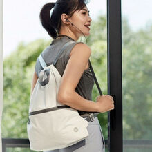 Рюкзак RunMi 90 Points Lightweight Urban Drawstring 11л White (6972125146168)