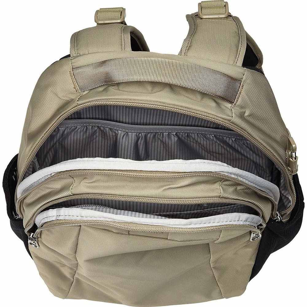 Рюкзак PACSAFE Metrosafe LS350 Earth Khaki (30430221) Материал полиэстер