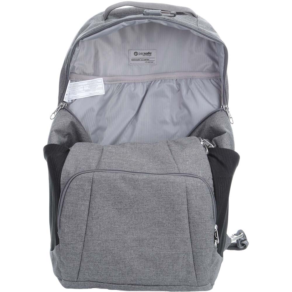 В Фокстрот Рюкзак PACSAFE Metrosafe LS450 Dark Tweed (30435123)