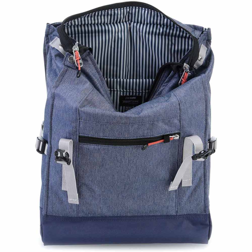 Зовнішній вигляд Рюкзак PACSAFE Slingsafe LX450 Denim (45320601)