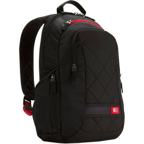 Рюкзак CASE LOGIC Laptop Backpack DLBP-114 14" Black (3201265) Стать універсальний