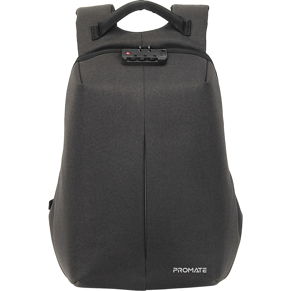 

Рюкзак для ноутбука Promate Defender-16" Black (defender-16.black), defender-16.black