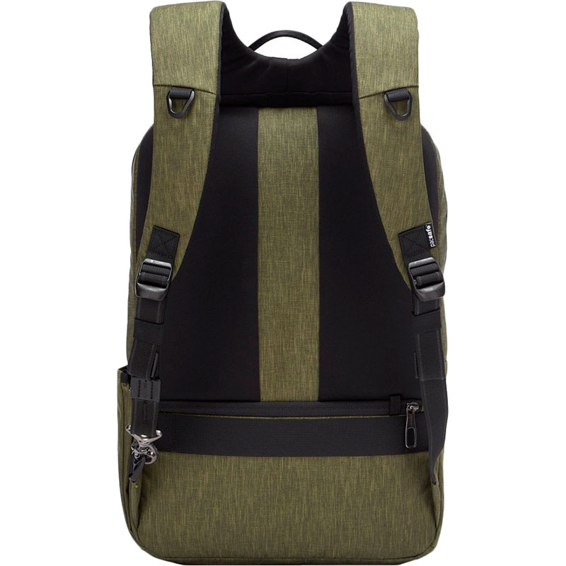 Зовнішній вигляд Рюкзак PACSAFE Metrosafe X 20L backpack хакі (30640517)