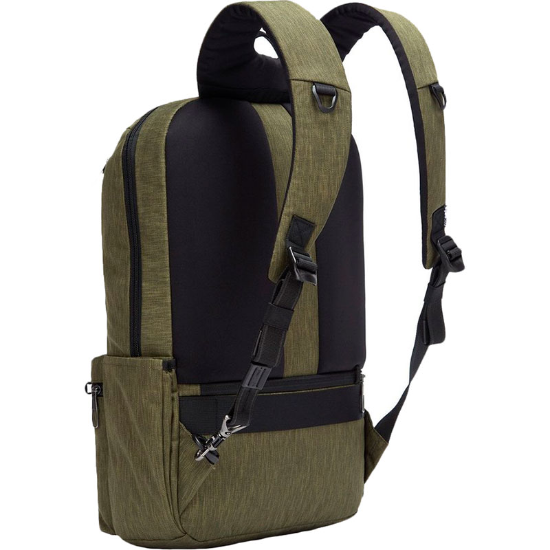 Рюкзак PACSAFE Metrosafe X 20L backpack хакі (30640517) Об’єм 20