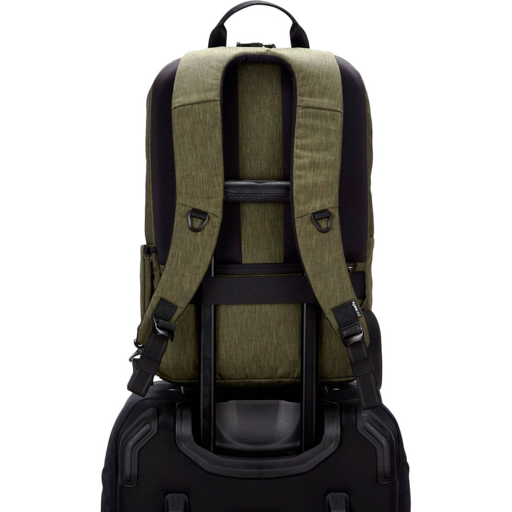 Рюкзак PACSAFE Metrosafe X 20L backpack хакі (30640517) Стать універсальний