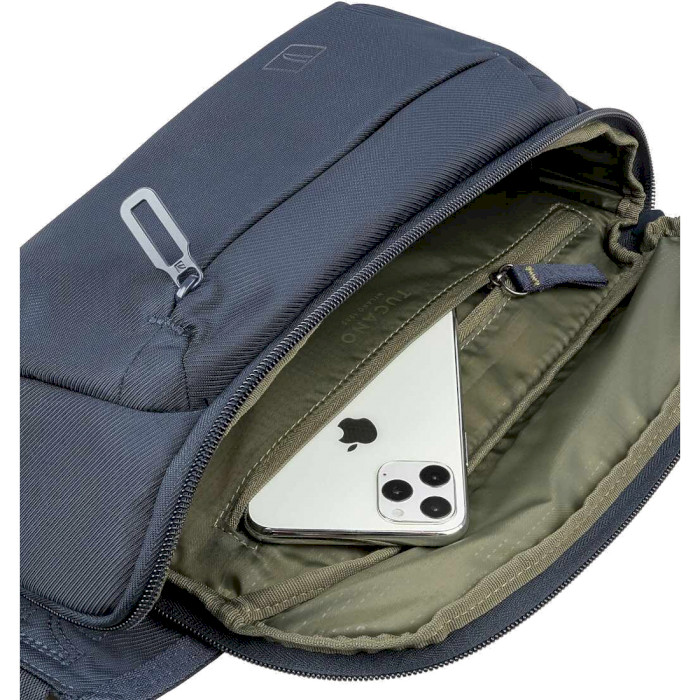 Рюкзак-слінг TUCANO Astra crossbody Blue (BASTCB-B) Кількість відділень 1