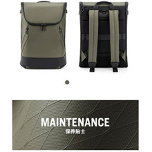 Рюкзак XIAOMI RunMi 90 Points FULL OPEN Business Travel Backpack Green