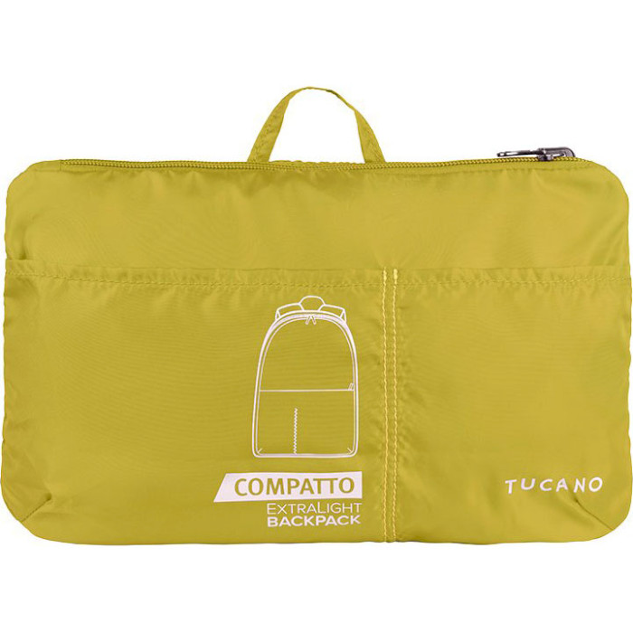 Зовнішній вигляд Рюкзак TUCANO Compatto Eco XL Acid Green (BPCOBK-ECO-VA)