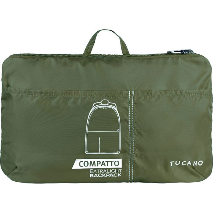 Внешний вид Рюкзак TUCANO Compatto Eco XL Military Green (BPCOBK-ECO-VM)