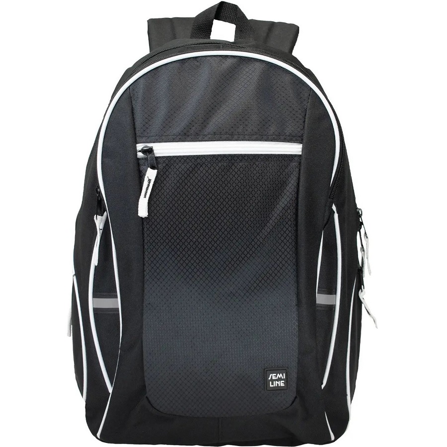 Рюкзак SEMI LINE 28 л Black/White Elements (J4919-1)