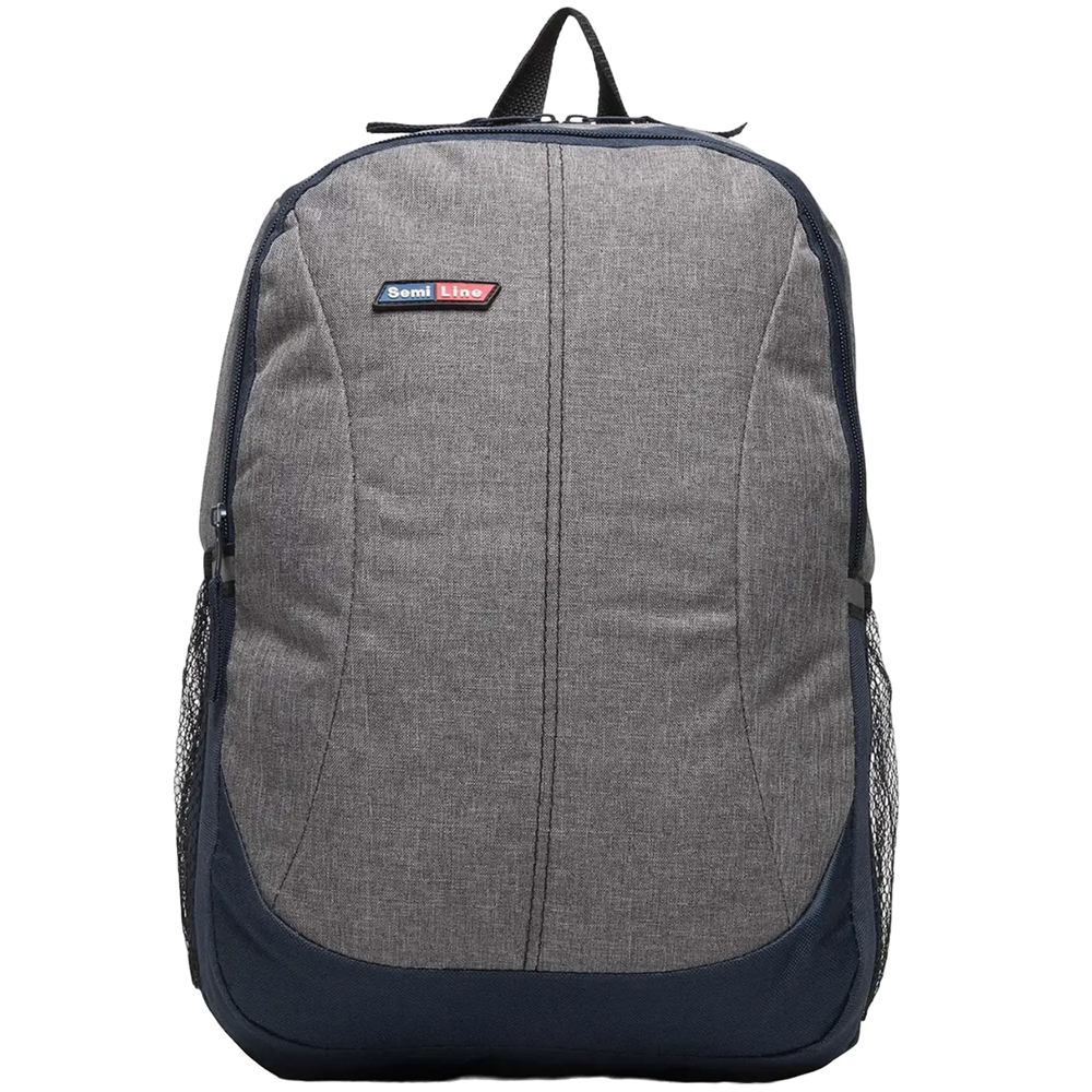 Рюкзак SEMI LINE 21 Grey/Navy (J4499-7) Стать універсальний