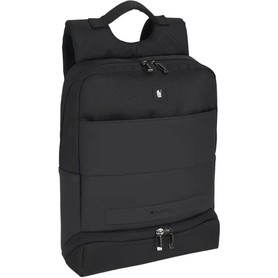 Рюкзак GABOL Expandable Backpack Capital 9/11L Black (413156-001) Об’єм 9