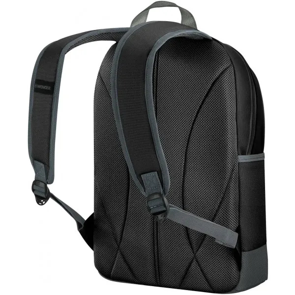 Рюкзак WENGER Next 24, Tyon 16" Black (653182) Об’єм 23