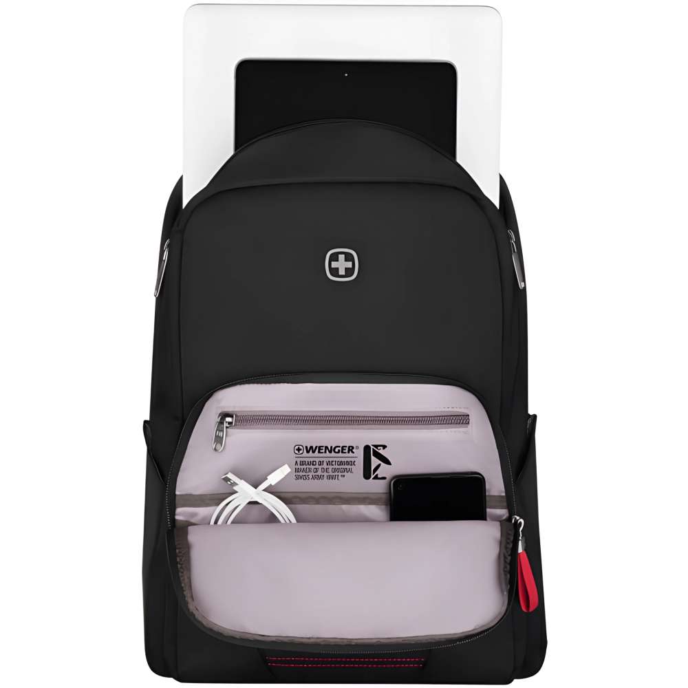 Зовнішній вигляд Рюкзак Backpack WENGER Motion 16" Black (612545)