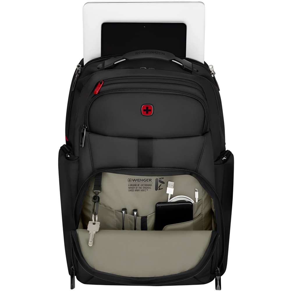 Замовити Рюкзак Backpack WENGER New Icons Meteor 17" Black (653188)